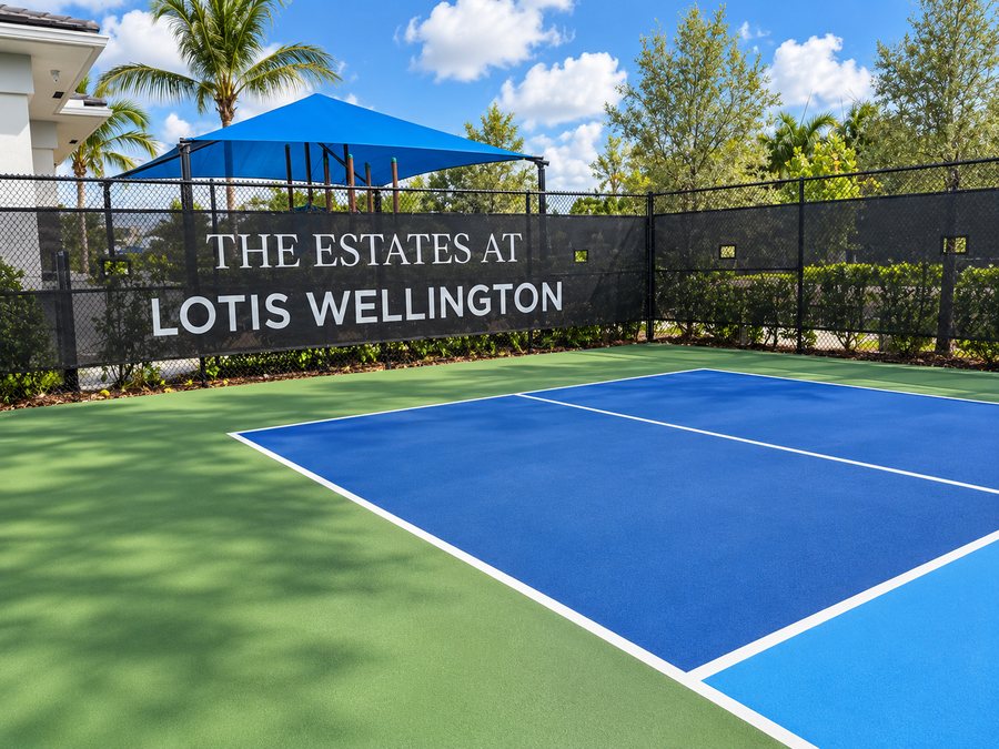 Pickleball court